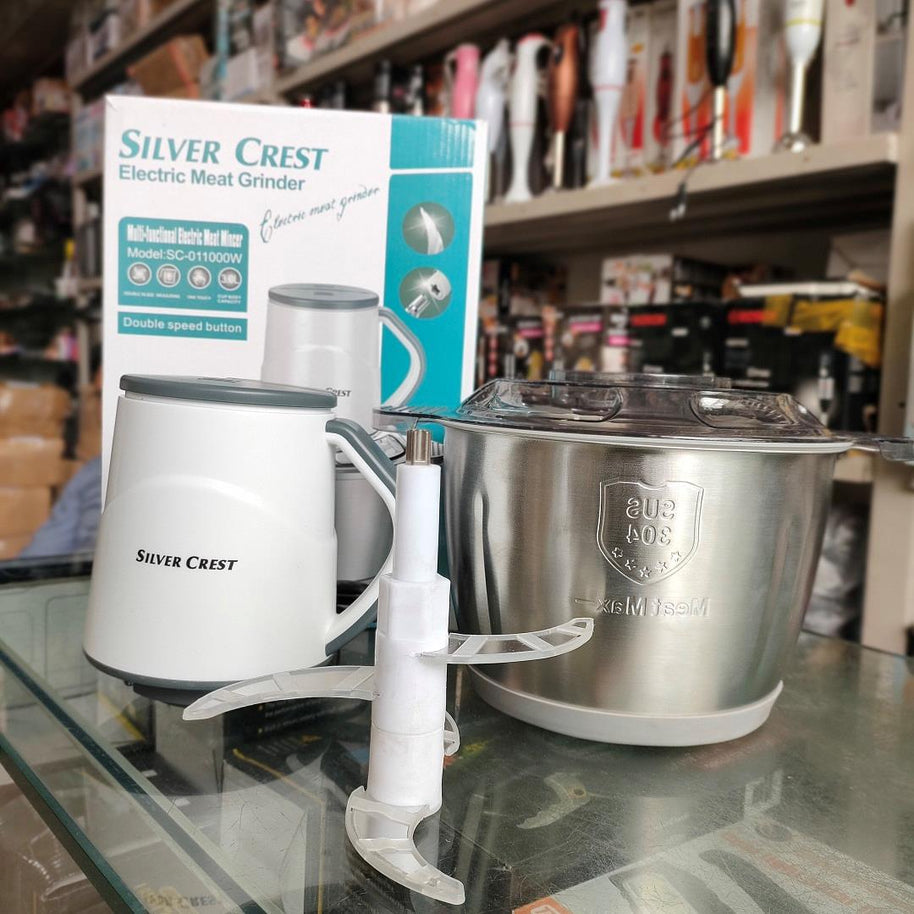 Silver Crest Electric Chopper | 3L | 1000W Motor | 4 Blades!