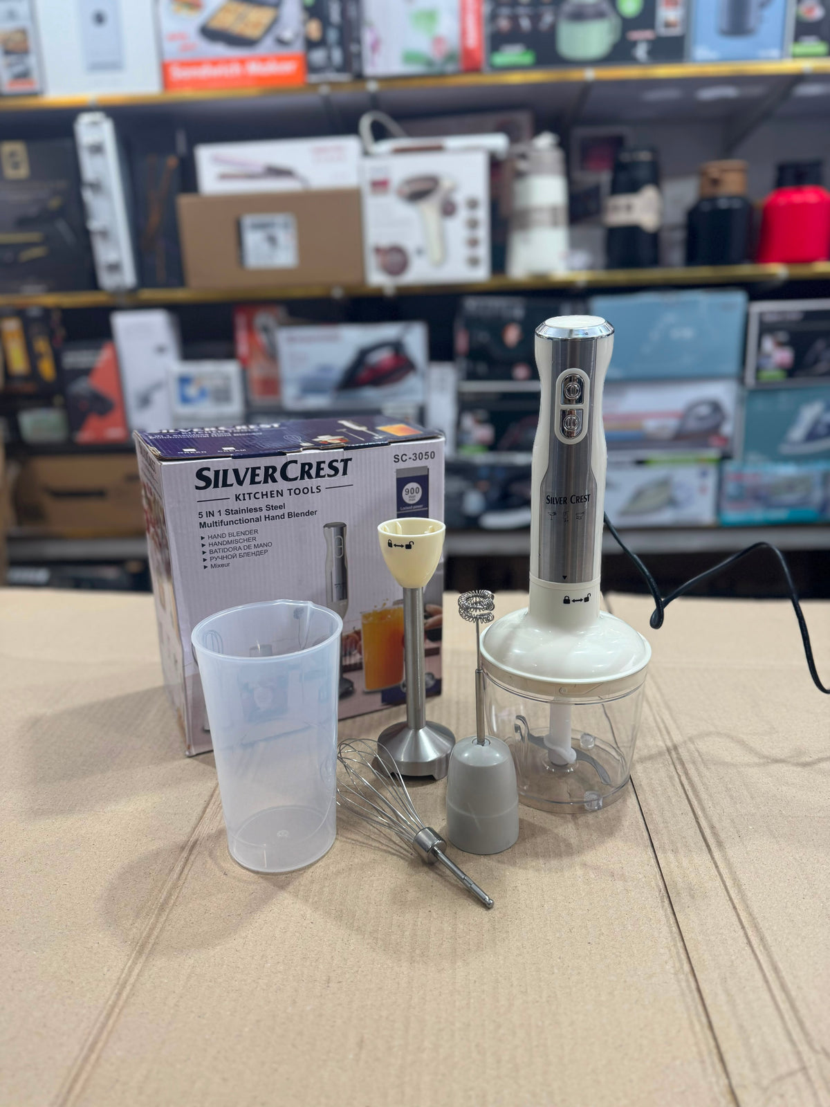 Silver Crest 5-in-1 Hand Blender | Multi-Function Kitchen Blender!
