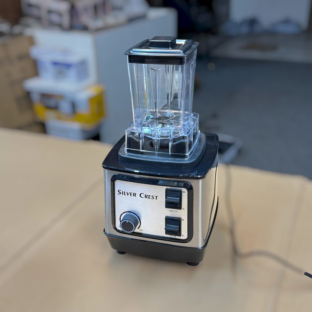 Silver Crest 2-in-1 Multifunction Kitchen Blender | Silver Body!